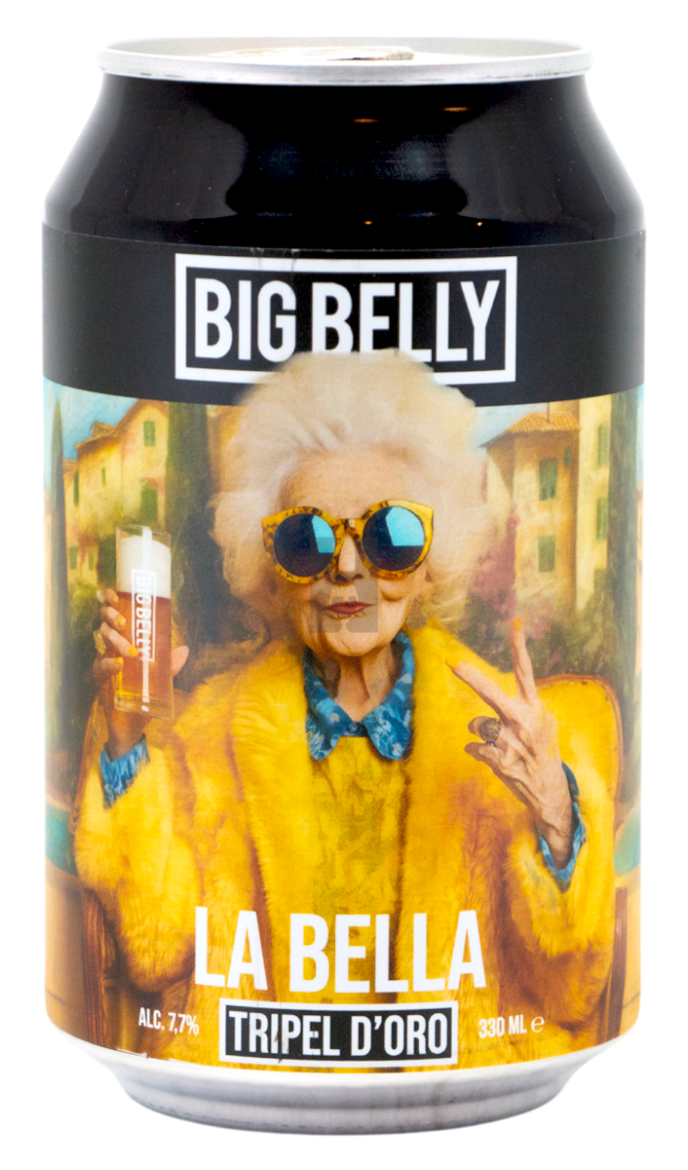 Big Belly LA BELLA - TRIPEL D'OR by Big Belly, beer label