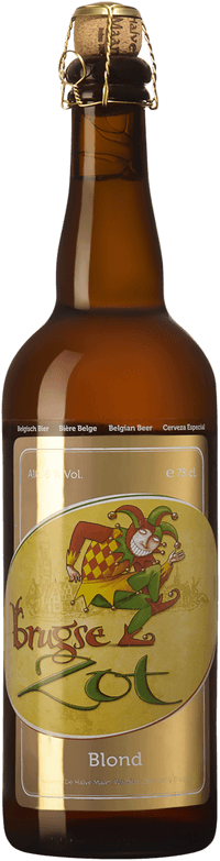 Brugse Zot De Halve Maan by De Halve Maan, beer label