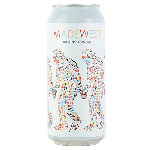 Madewest/Alvarado Street Short-Lived Hazy IPA by Madewest Brewing Company, beer label