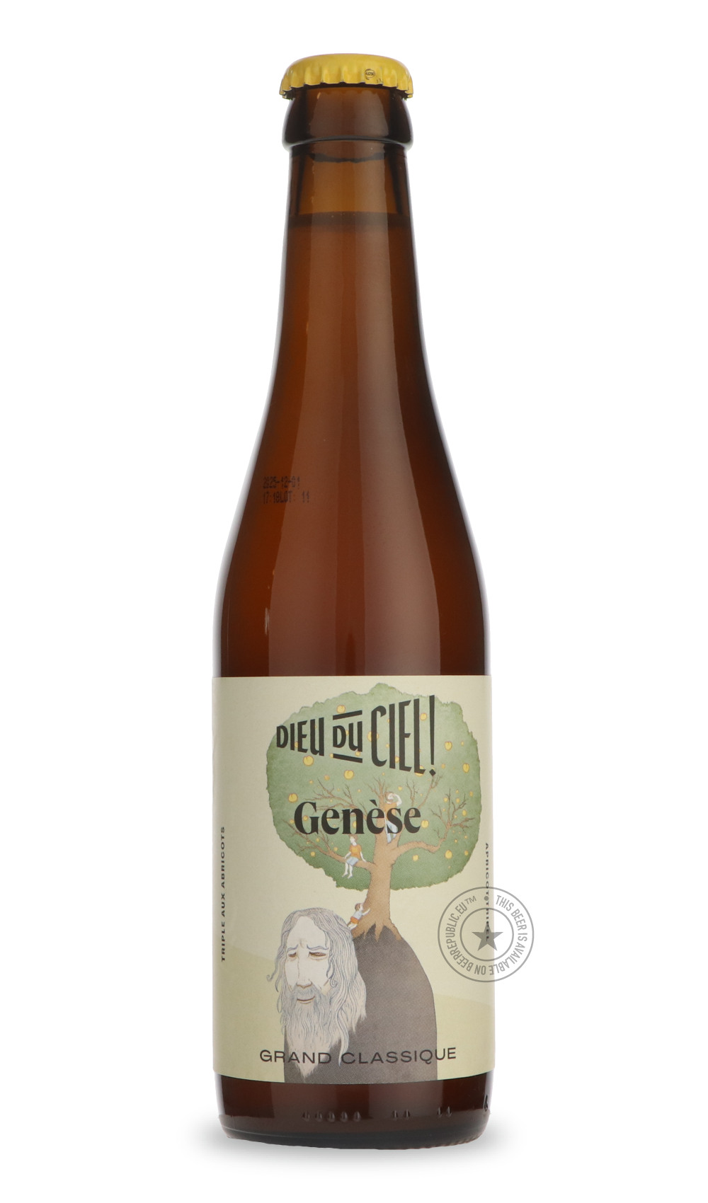 Genèse by Dieu du Ciel!, beer label