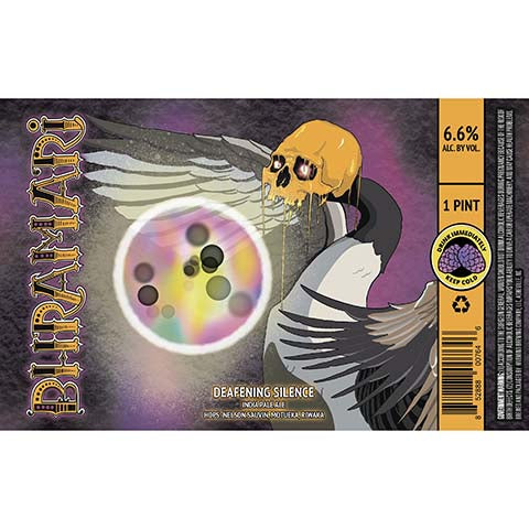 Hivemind Bhramari Deafening Silence IPA by Hivemind Brewing, beer label