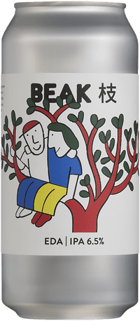 x Totopia Brewery Eda|IPA by Beak Brewery, beer label