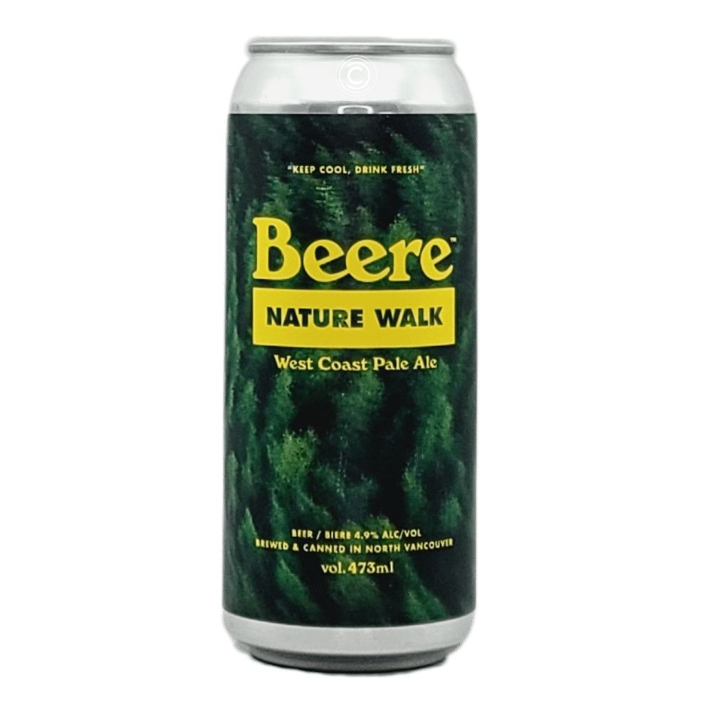 Nature Walk Pale Ale by Beere Brewing Company, beer label