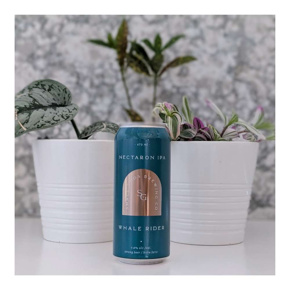 Whale Rider Hazy IPA by Small Gods Brewing Co., beer label