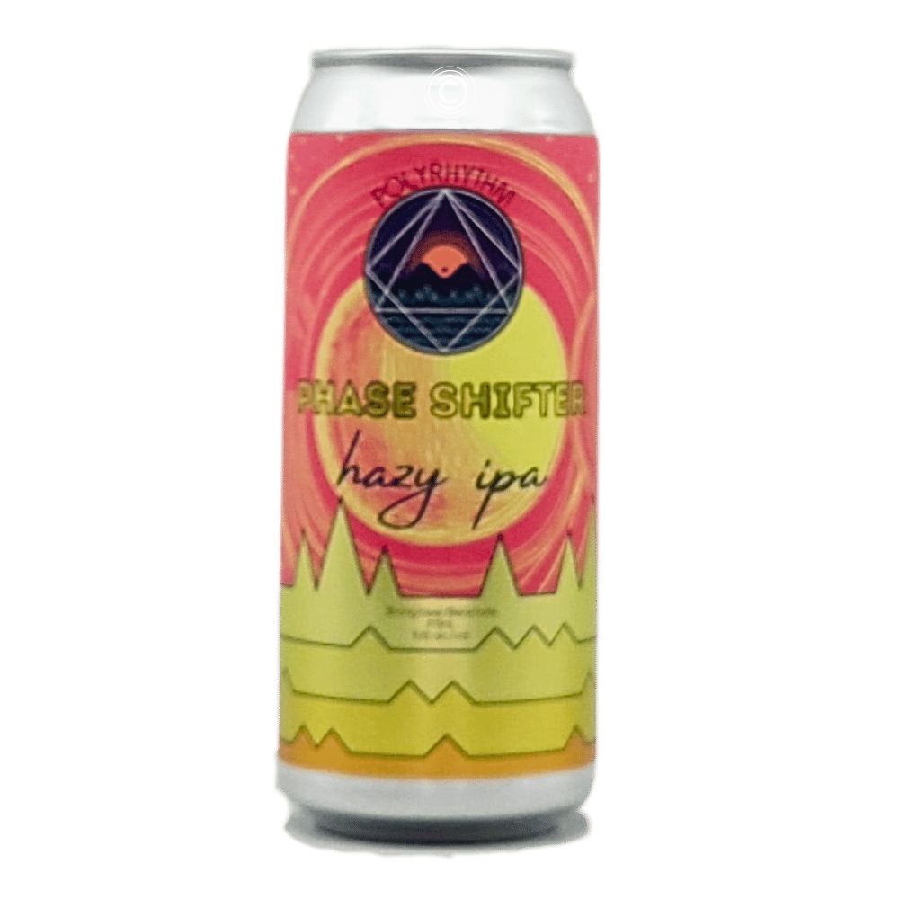 Phase Shifter Hazy IPA by Polyrhythm Brewing, beer label