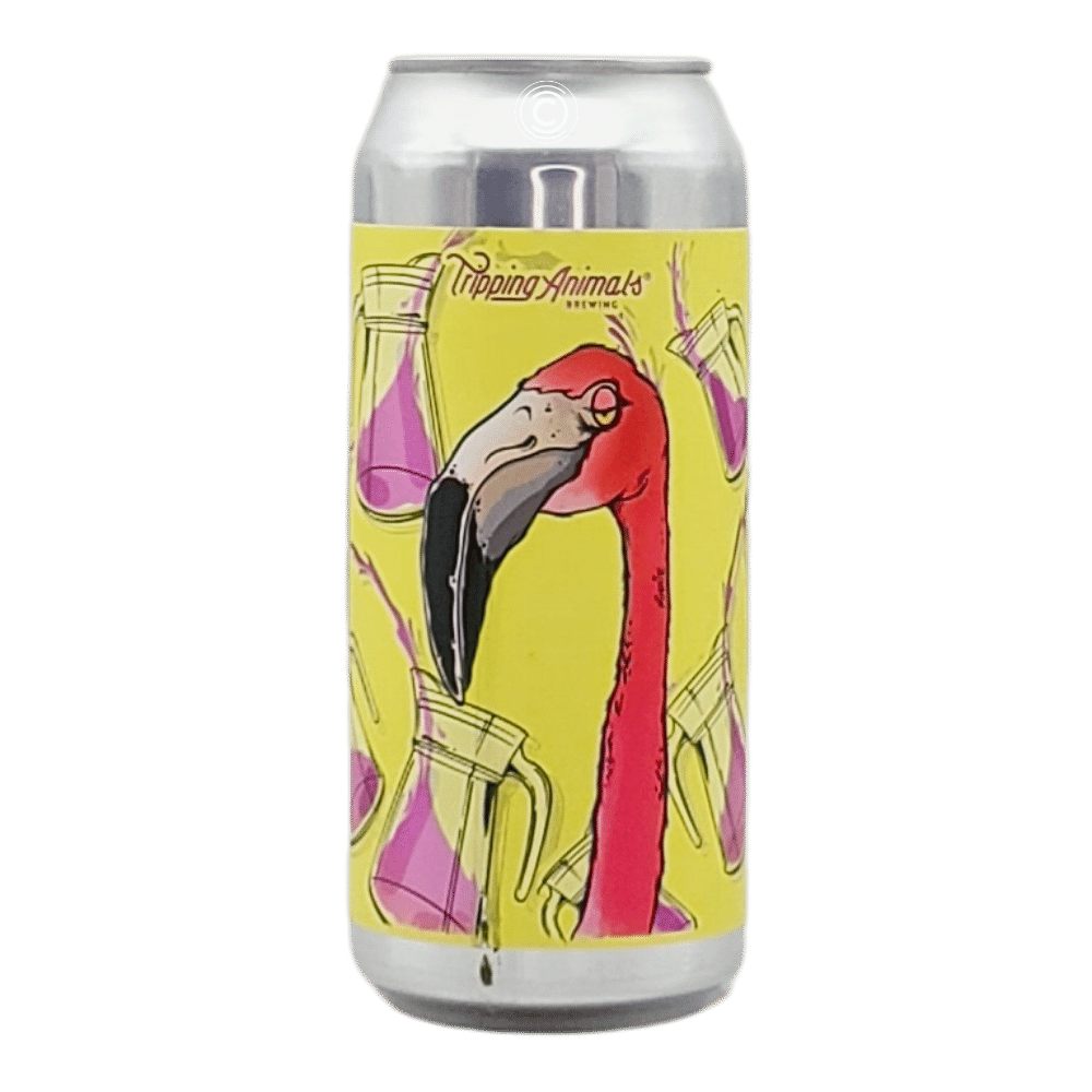 Limonada Rosada Sour Ale by Tripping Animals Brewing Co., beer label