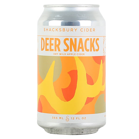 Shacksbury Deer Snacks Cider by Shacksbury Cider, beer label