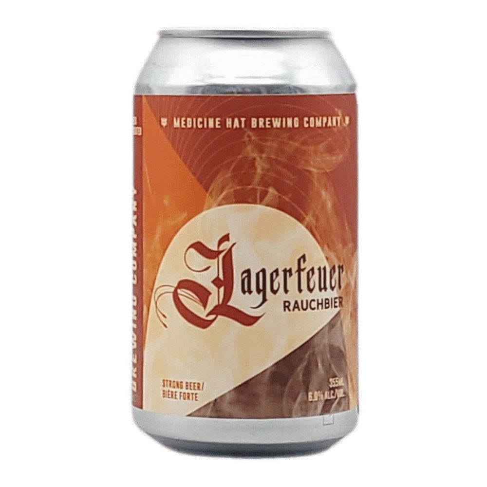 Lagerfeur Rauchbier by Medicine Hat Brewing Company, beer label