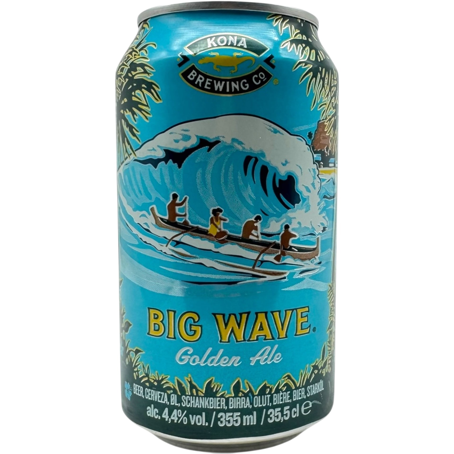 Kona Big Wave by Kona Brewing Company, beer label