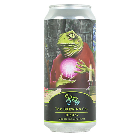 Tox Digitox DIPA by Tox Brewing Company, beer label