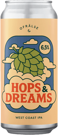 Hops & Dreams by Ofrälse Brygghus, beer label