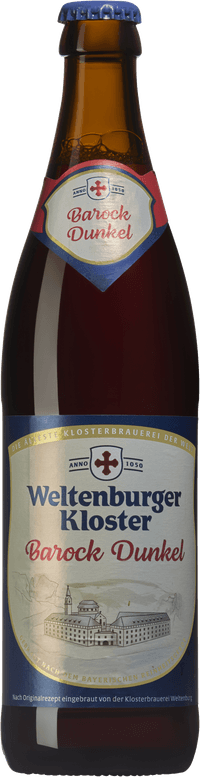Weltenburger Kloster Barock Dunkel by Weltenburg Klosterbrauerei, beer label