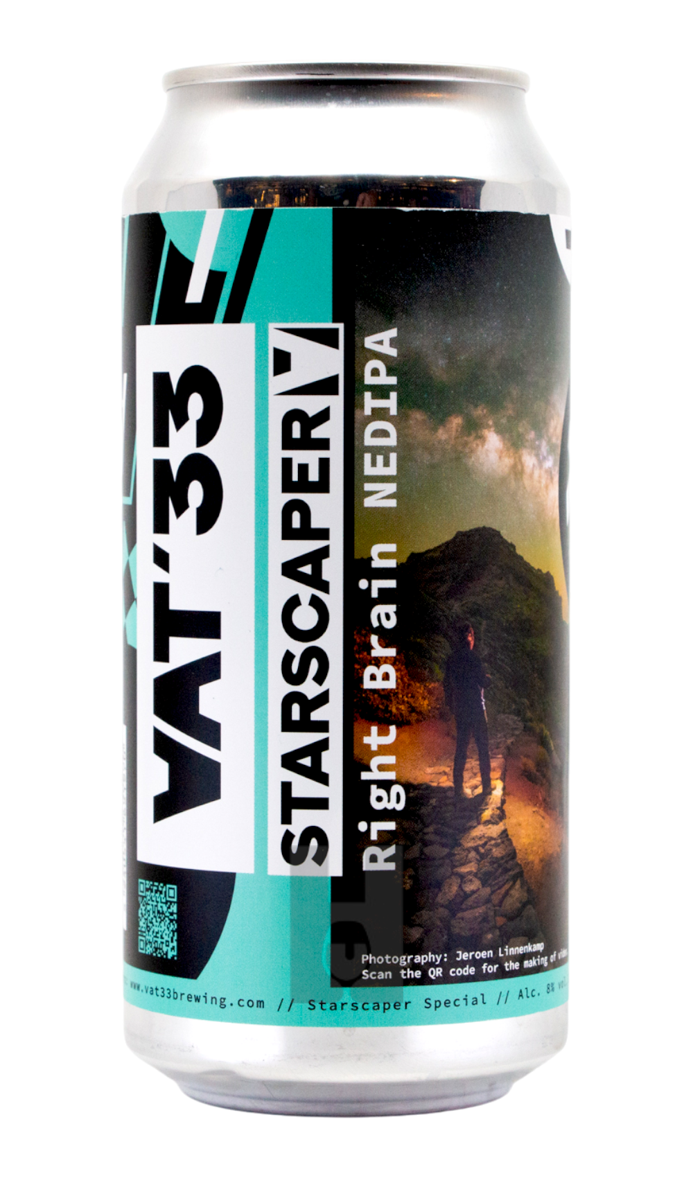 VAT'33 Starscaper: Right Brain by VAT'33, beer label