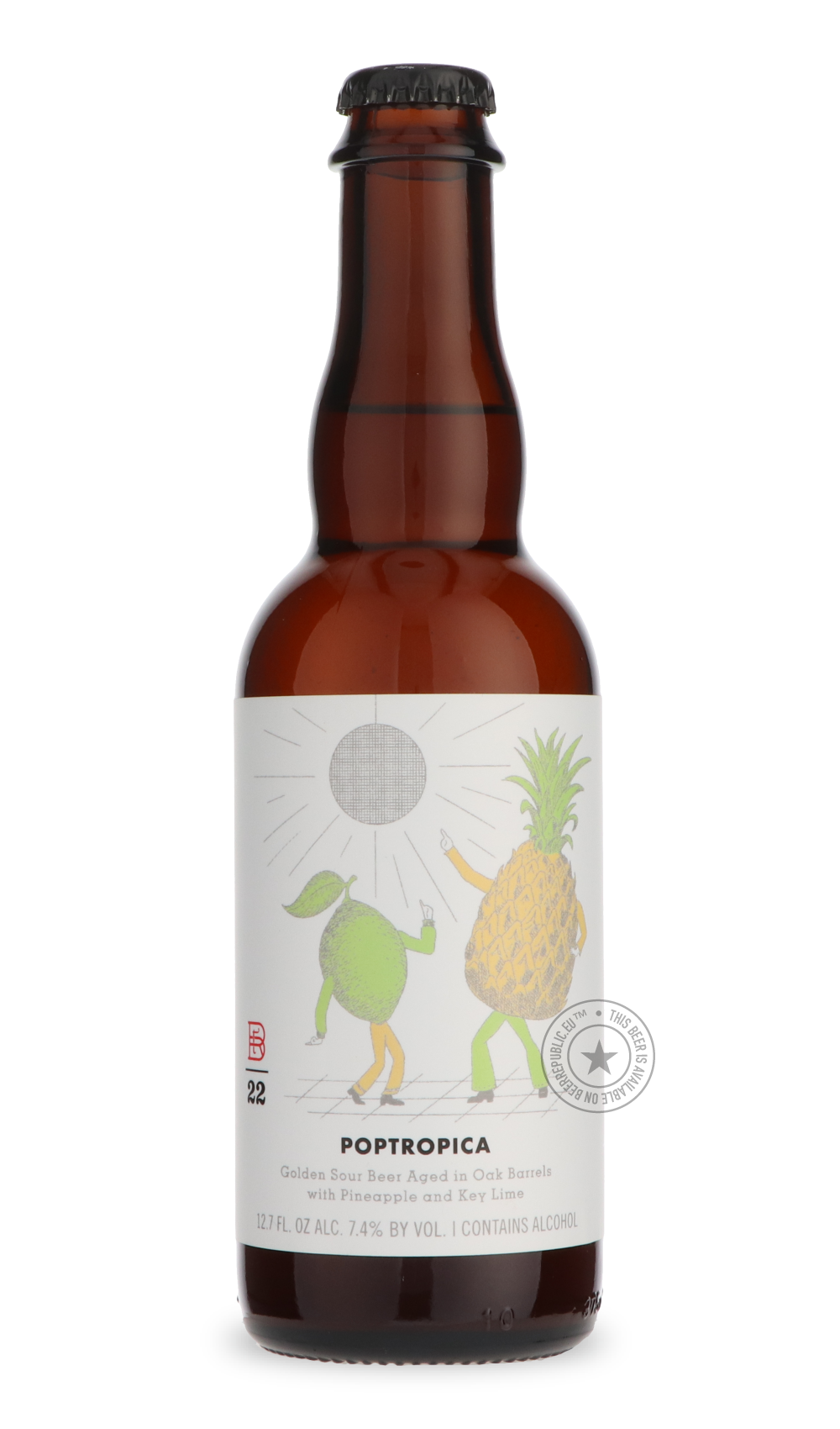 Poptropica by The Rare Barrel, beer label