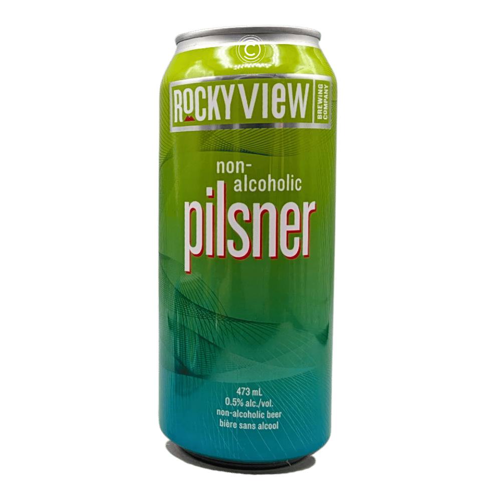 Pilsner Non-Alcoholic by Rocky View Brewing Company, beer label