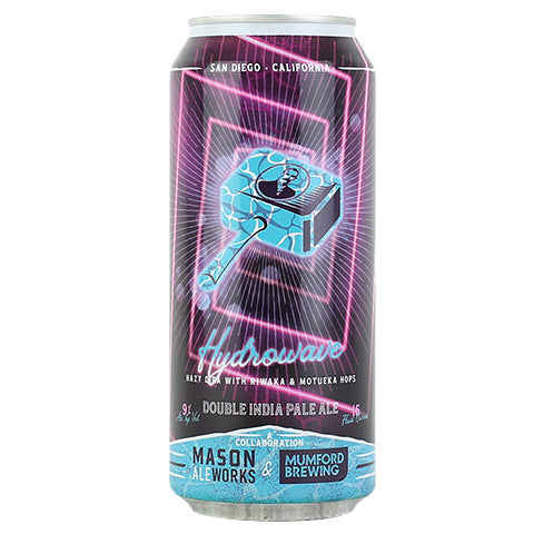 Mason Ale Works/Mumford Hydrowave Hazy DIPA by Mason Aleworks, beer label