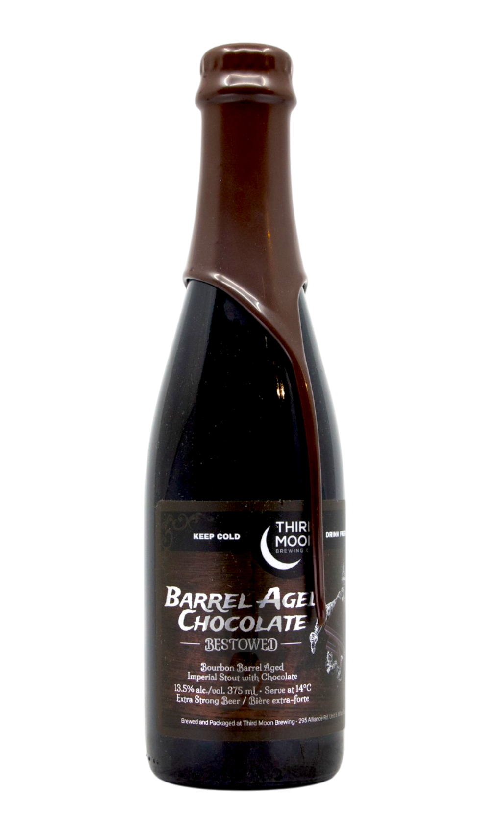 Third Moon Barrel Aged Bestowed - Chocolate by Third Moon, beer label