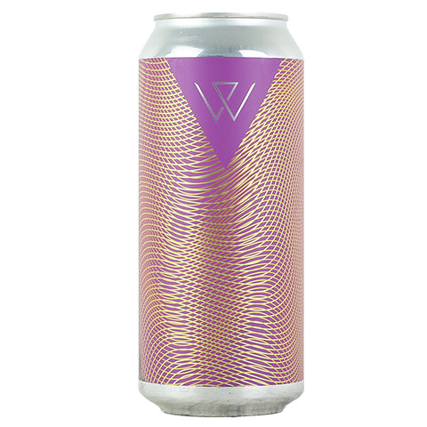 Woven Water Blackberry, Plum, Ginger, Honey, Vanilla Soft Serve Fusion Sour by Woven Water Brewery, beer label
