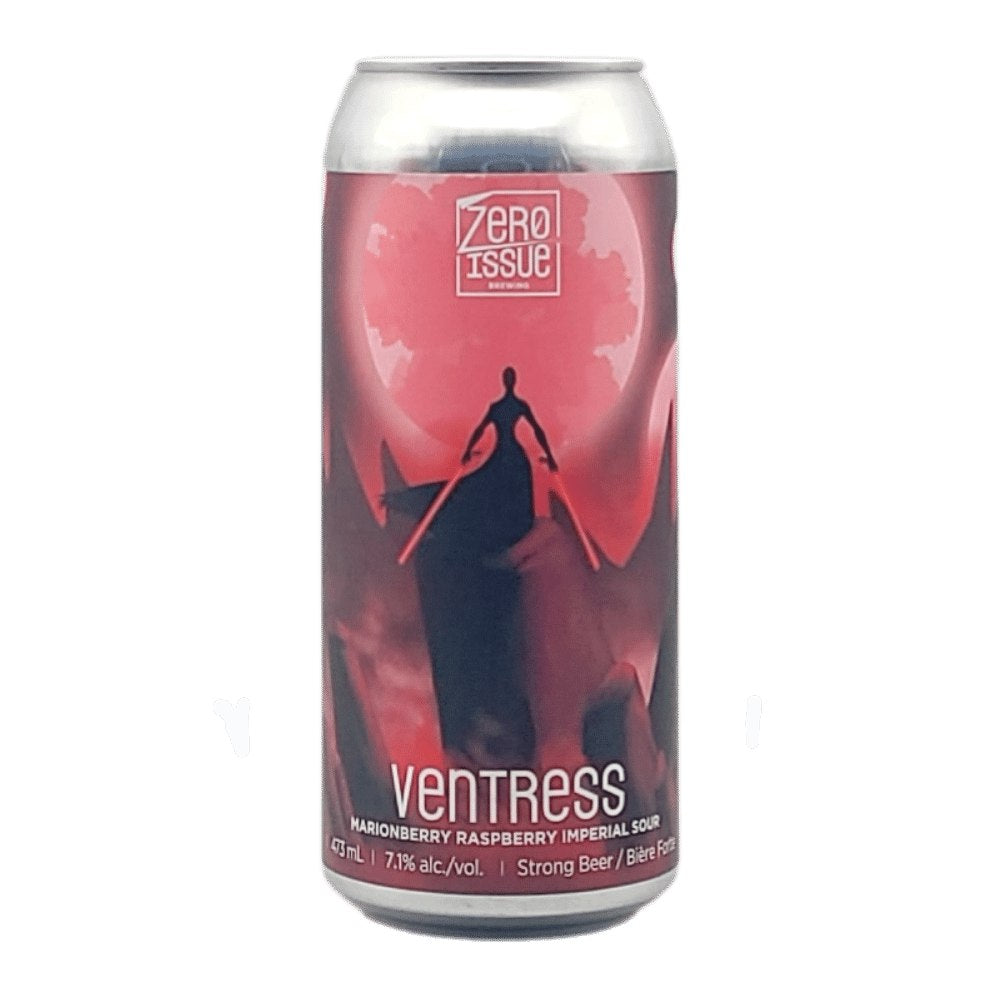 Ventress Sour by Zero Issue Brewing, beer label