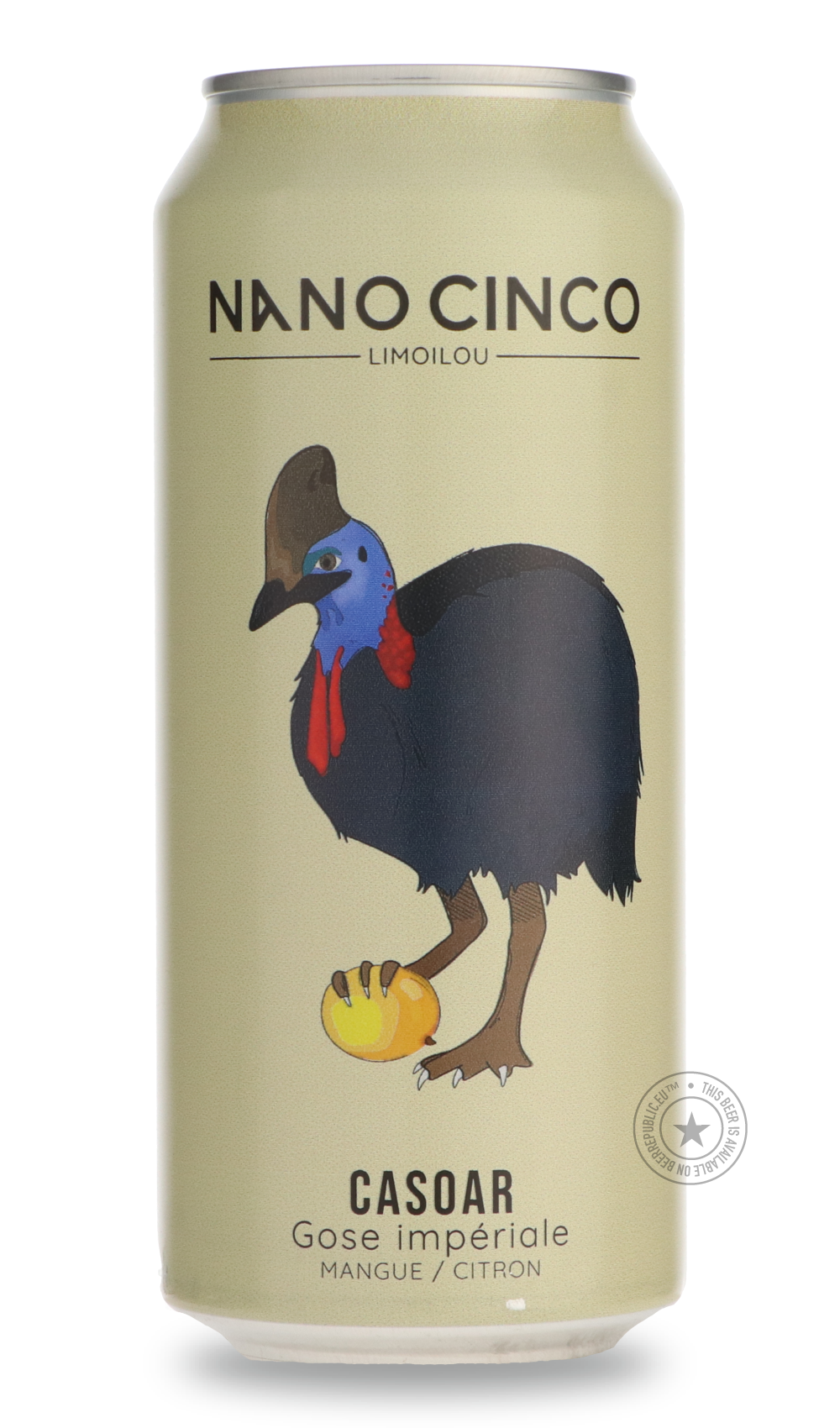 Casoar by Nano Cinco, beer label