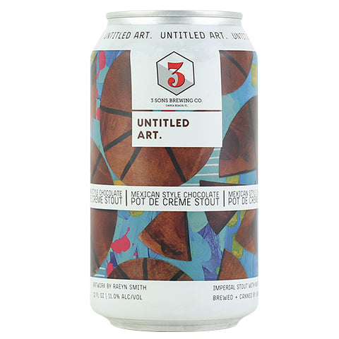 Untitled Art Mexican Style Chocolate Pot De Creme Stout by Untitled Art, beer label