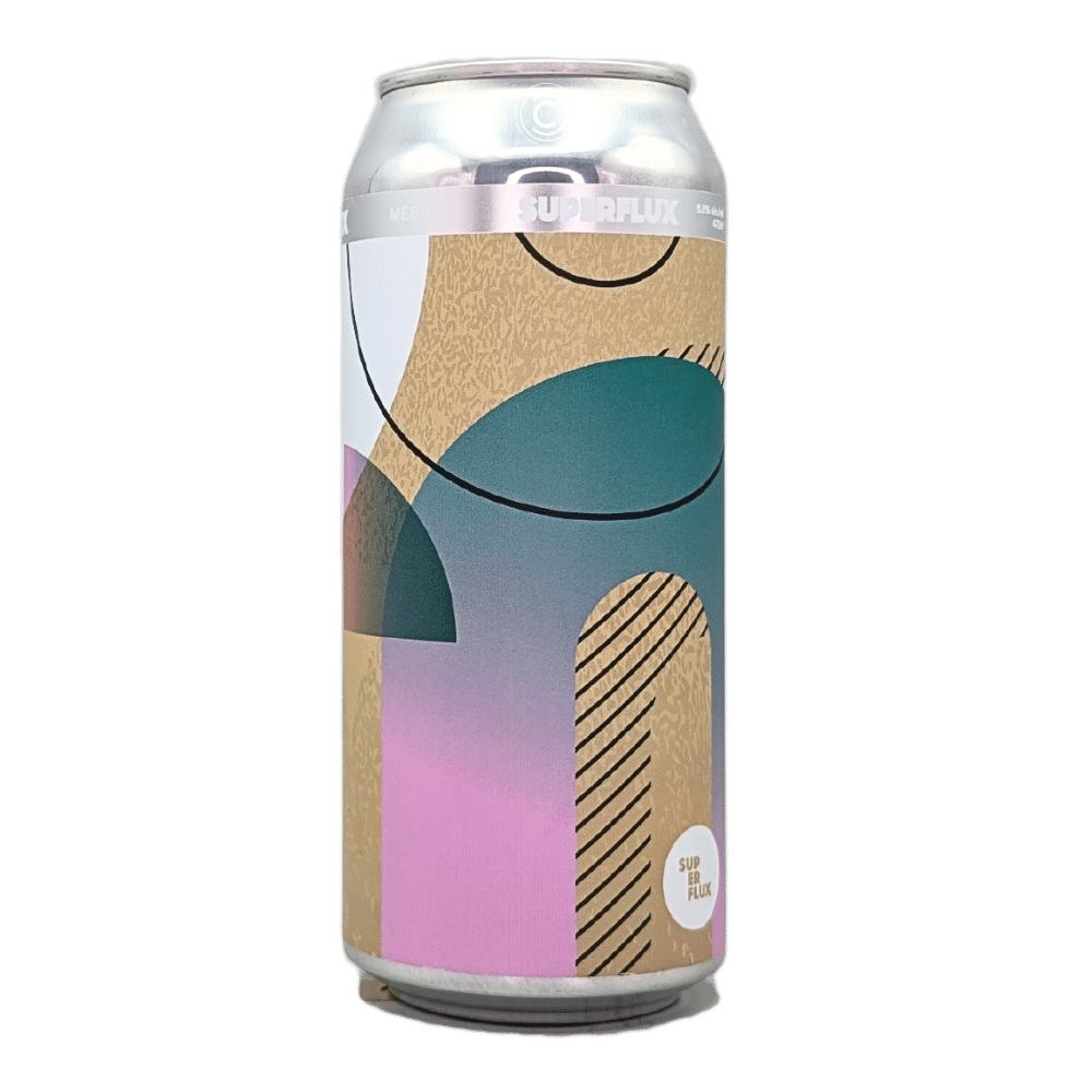 Mesa Hazy IPA by Superflux Beer Company, beer label