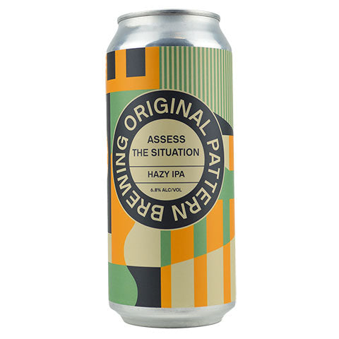 Original Pattern Assess the Situation Hazy IPA by Original Pattern Brewing Company, beer label