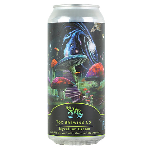 Tox Mycelium Dream Pale Ale (Maitake, Lion's Mane) by Tox Brewing Company, beer label