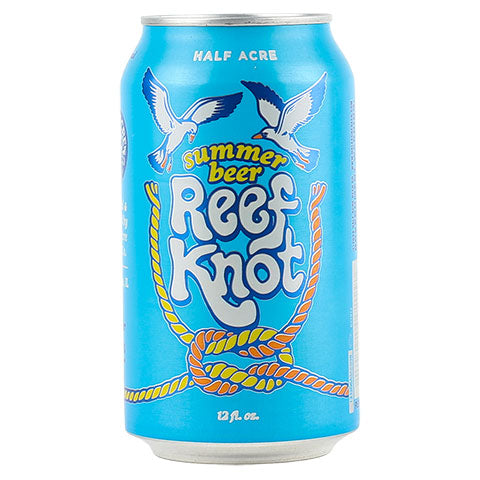Half Acre Reef Knot Lager by Half Acre Beer Co, beer label