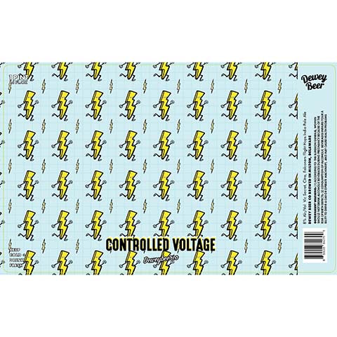 Dewey Beer Controlled Voltage IPA by Dewey Beer Co., beer label