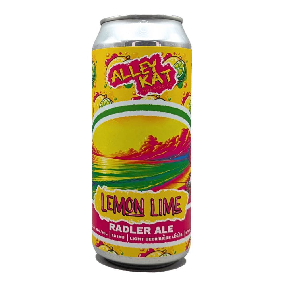 Lemon Lime Radler Ale by Alley Kat Brewing Company, beer label