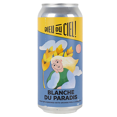 Dieu Du Ciel Blanche du Paradis Wheat Beer by Dieu du Ciel!, beer label