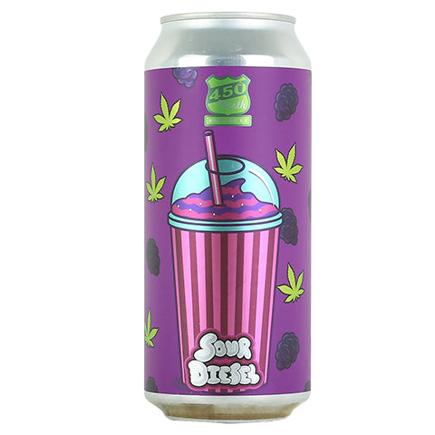 450 North Sour Diesel Slushy XL Sour Ale by 450 North Brewing Company, beer label