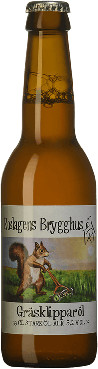 Gräsklipparöl by Roslagens Brygghus, beer label