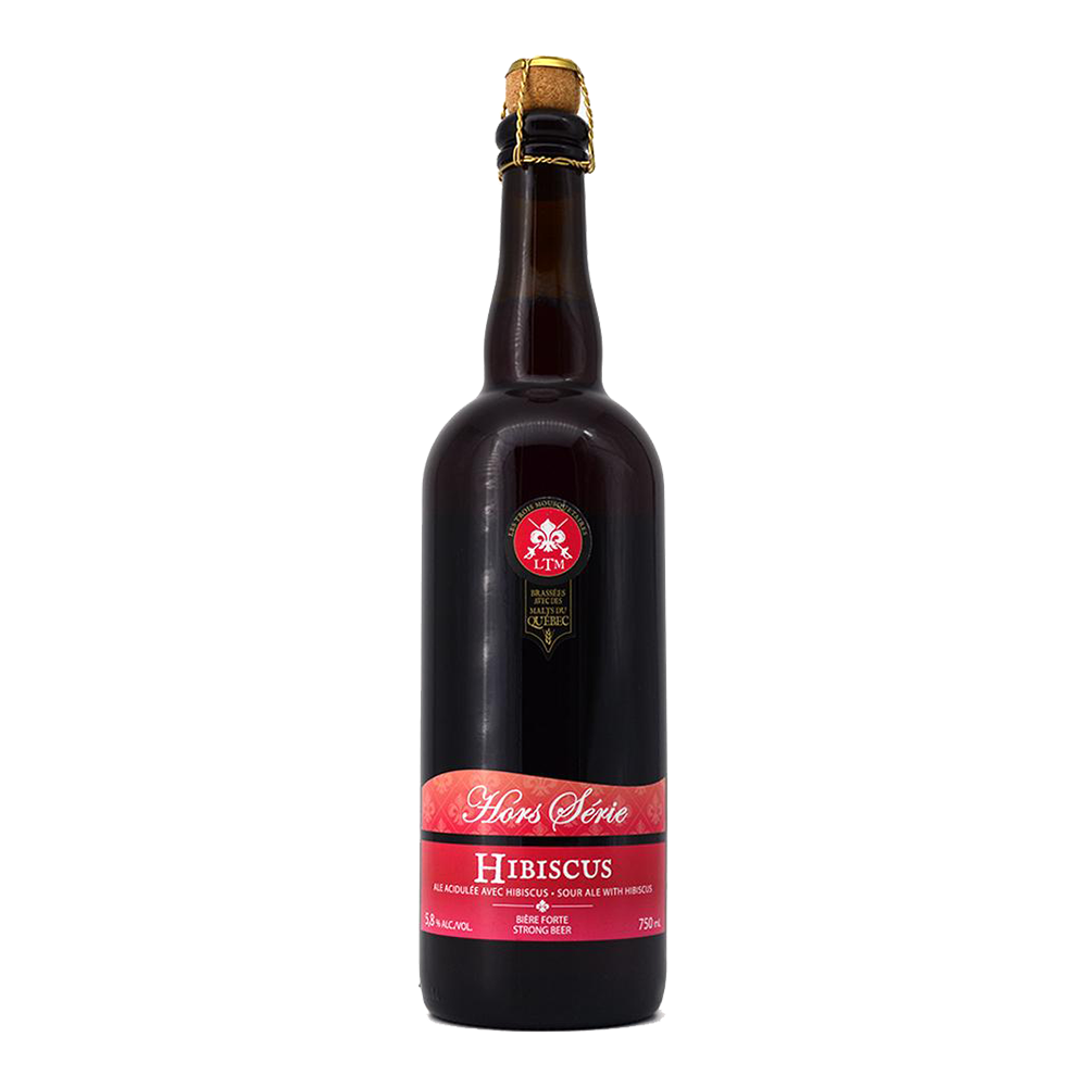 Hibiscus Sour by Les Trois Mousquetaires, beer label