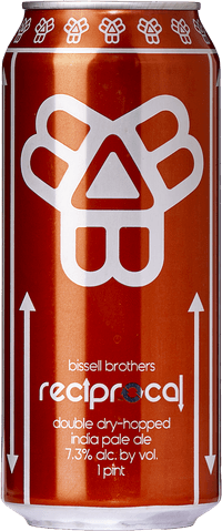 Reciproca by Bissell Brothers Brewing Company, beer label
