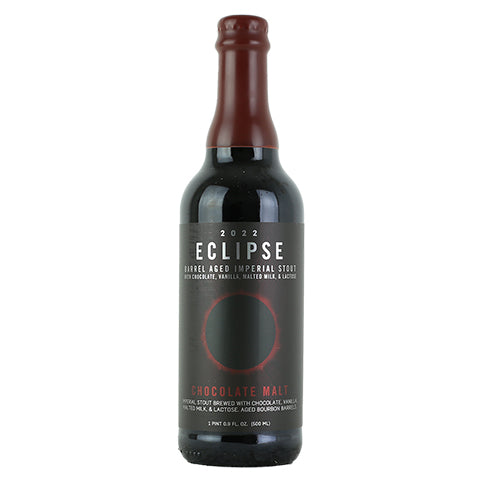 FiftyFifty Eclipse Chocolate Malt Imperial Stout by FiftyFifty Brewing Co, beer label