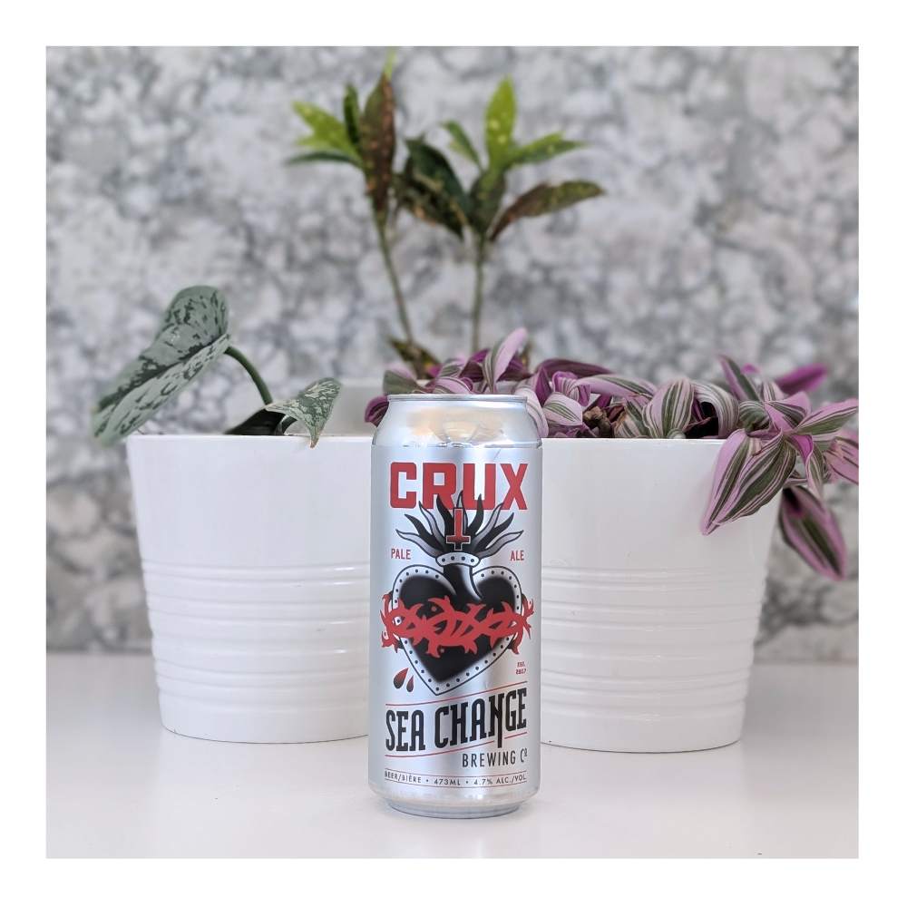 Crux Pale Ale by Sea Change Brewing Co., beer label