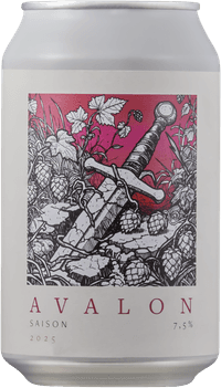 Avalon by Rocket Brewing Company, beer label