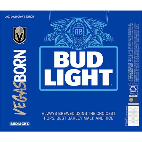Bud Light Vegas Born by Anheuser-Busch, beer label