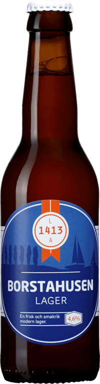 Borstahusen by 1413 Bryggkultur, beer label