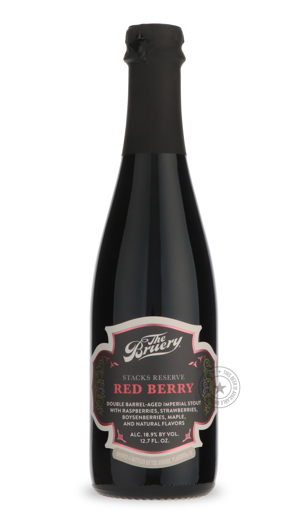 Stacks Reserve: Red Berry by The Bruery, beer label