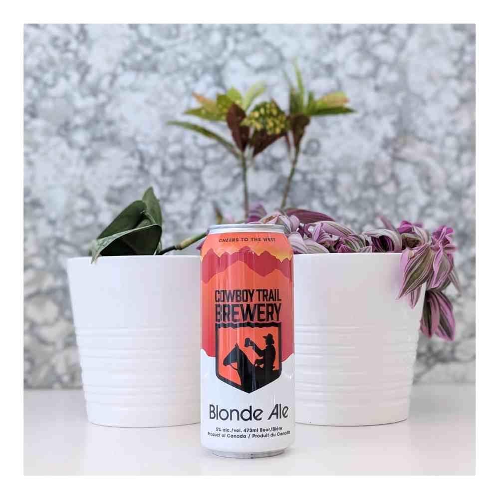 Inc. Blonde Ale by Cowboy Trail Brewery Inc, beer label