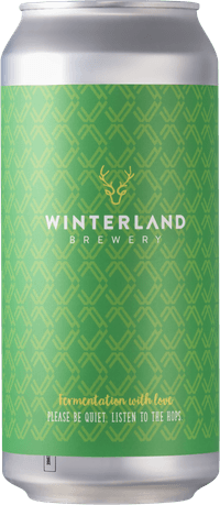 Crushing Cold by Winterland Brewery, beer label