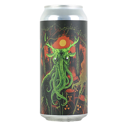 Abomination Toxic Earth Hazy DIPA by Abomination Brewing Company, beer label