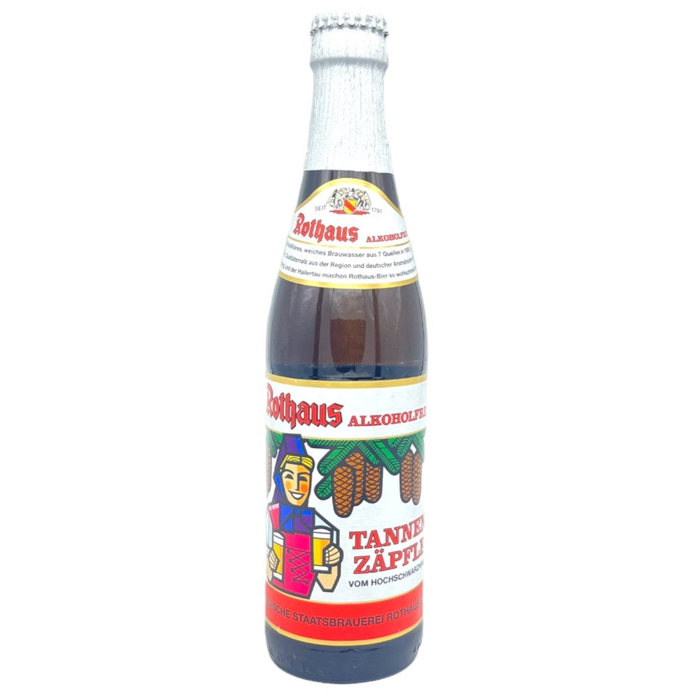 Rothaus Tannenzäpfle (Pils) Alkoholfrei by Rothaus, beer label