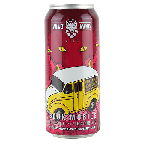 Wild Mind Book Mobile Sour Ale by Wild Mind Ales, beer label