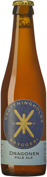Drottningholms Bryggeri Dragonen Pale Ale by Drottningholms Bryggeri AB, beer label