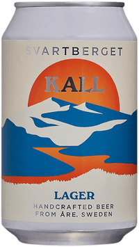 Kall by Svartbergets Fjällbryggeri, beer label