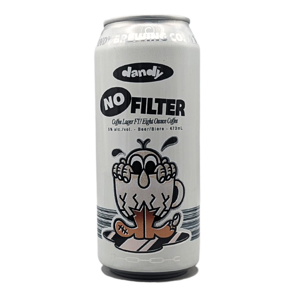 No Filter: Coffee Lager by Dandy Brewing, beer label